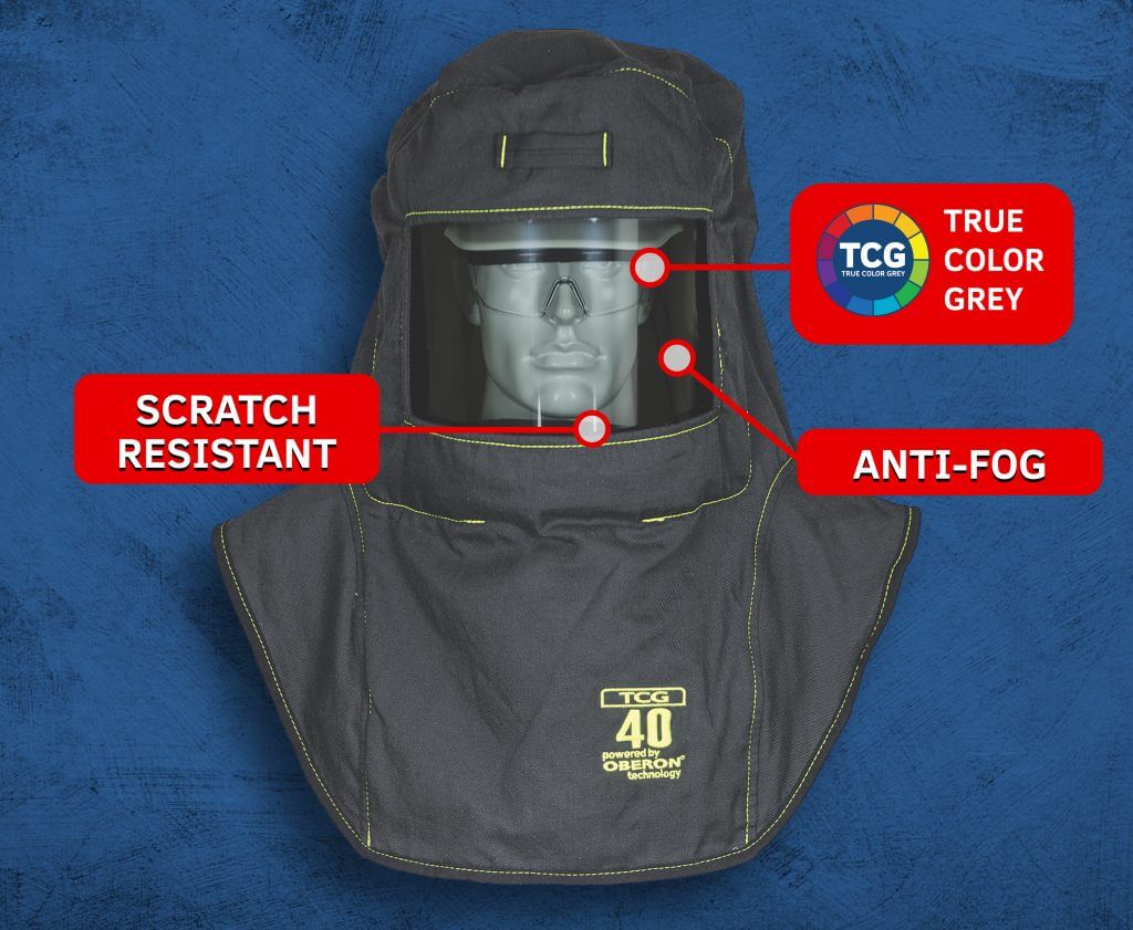 40 Cal TCG™ Arc Flash Kit with Escape Strap (Hood, Coat, and Bib Suit Set)